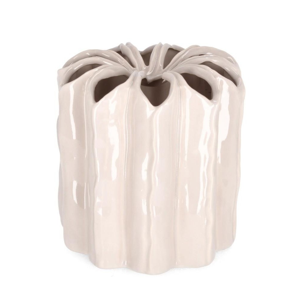 VASO KICHI TONDO ROSA H.23